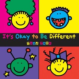 's Vibrant Kids Hardback Book - It's Okay to Be Different